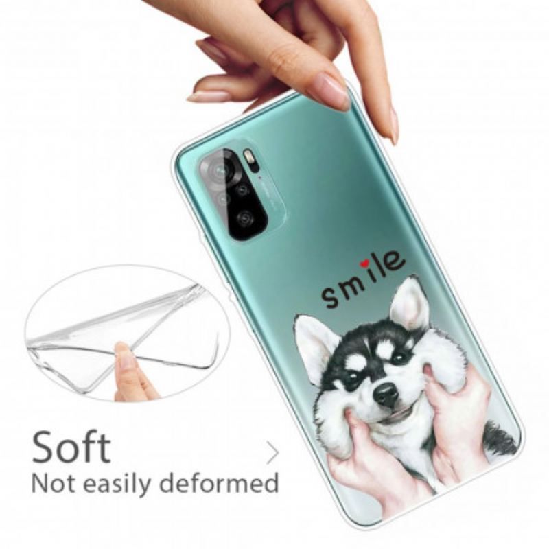 Mobilcover Xiaomi Redmi Note 10 / 10S Smile Hund