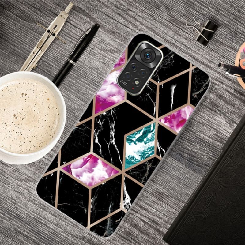 Mobilcover Xiaomi Redmi Note 11 / 11S Marmor Geometri