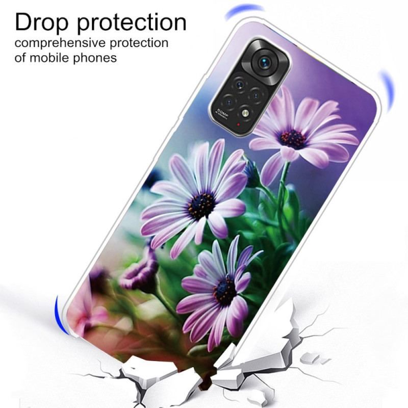 Mobilcover Xiaomi Redmi Note 11 Pro / 11 Pro 5G Realistiske Blomster