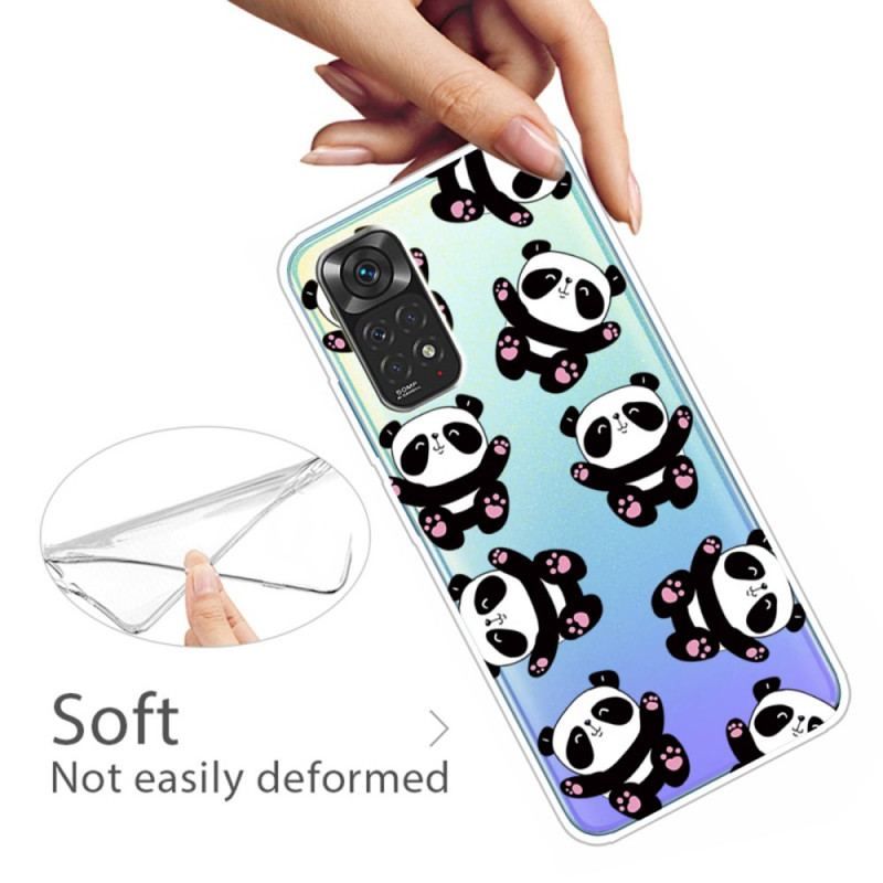 Mobilcover Xiaomi Redmi Note 11 Pro / 11 Pro 5G Sjove Pandaer