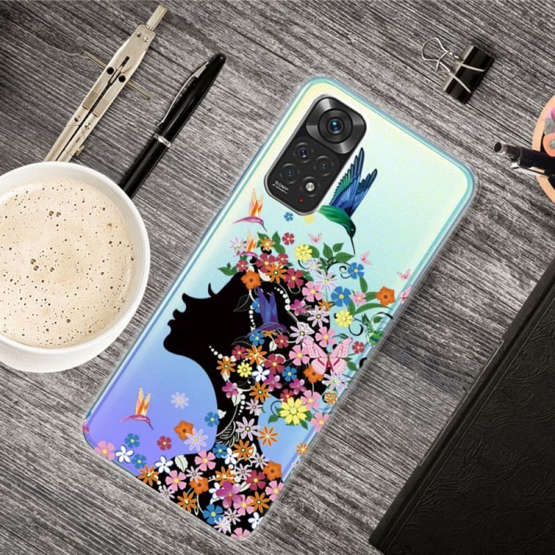 Mobilcover Xiaomi Redmi Note 11 Pro / 11 Pro 5G Smukt Blomsterhoved