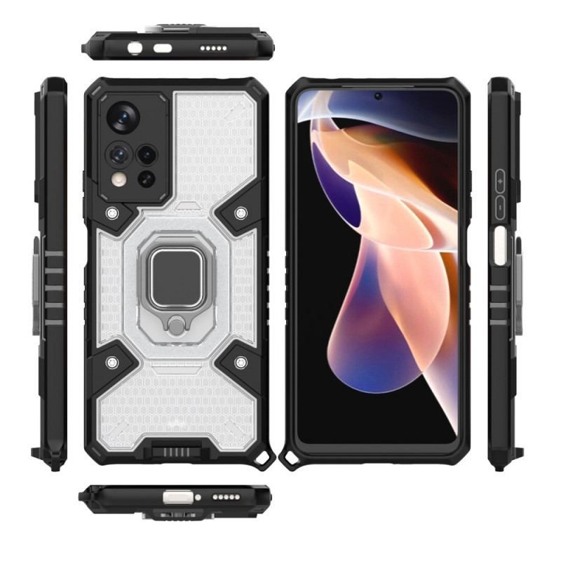 Mobilcover Xiaomi Redmi Note 11 Pro Plus 5G Honeycomb Med Ring