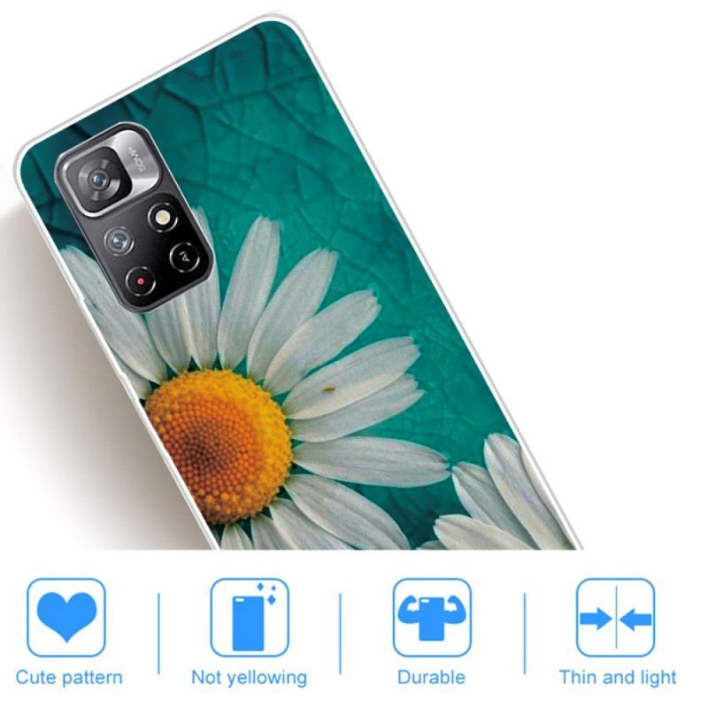 Mobilcover Xiaomi Redmi Note 11 Pro Plus 5G Silikone Daisy