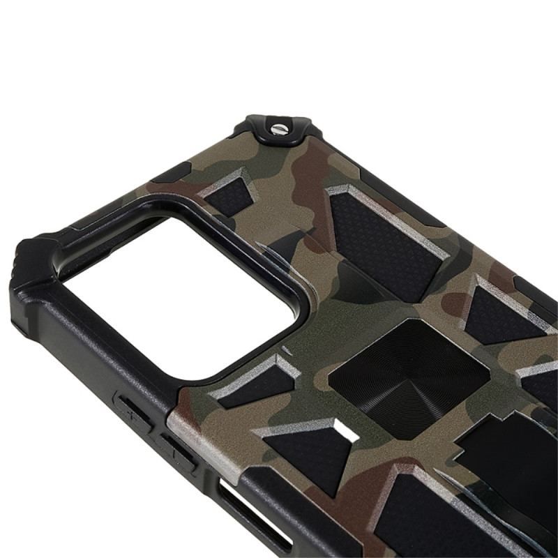 Mobilcover Xiaomi Redmi Note 12 5G Camouflage Aftagelig Støtte